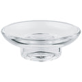 GROHE Essentials Glass Soap Dish - Transparent Modern Bathroom Accessory