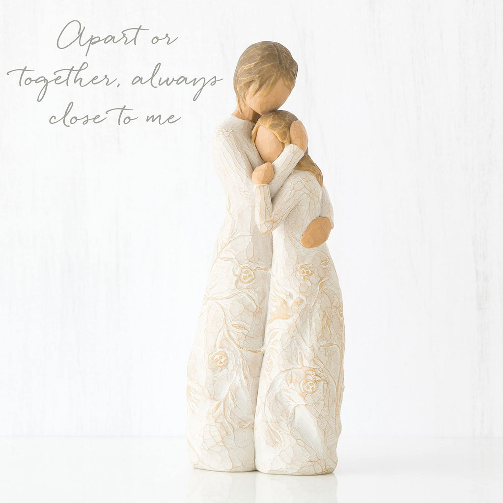 Willow Tree Close to Me Figurine – Hand-Painted Resin Sculpture, 8"