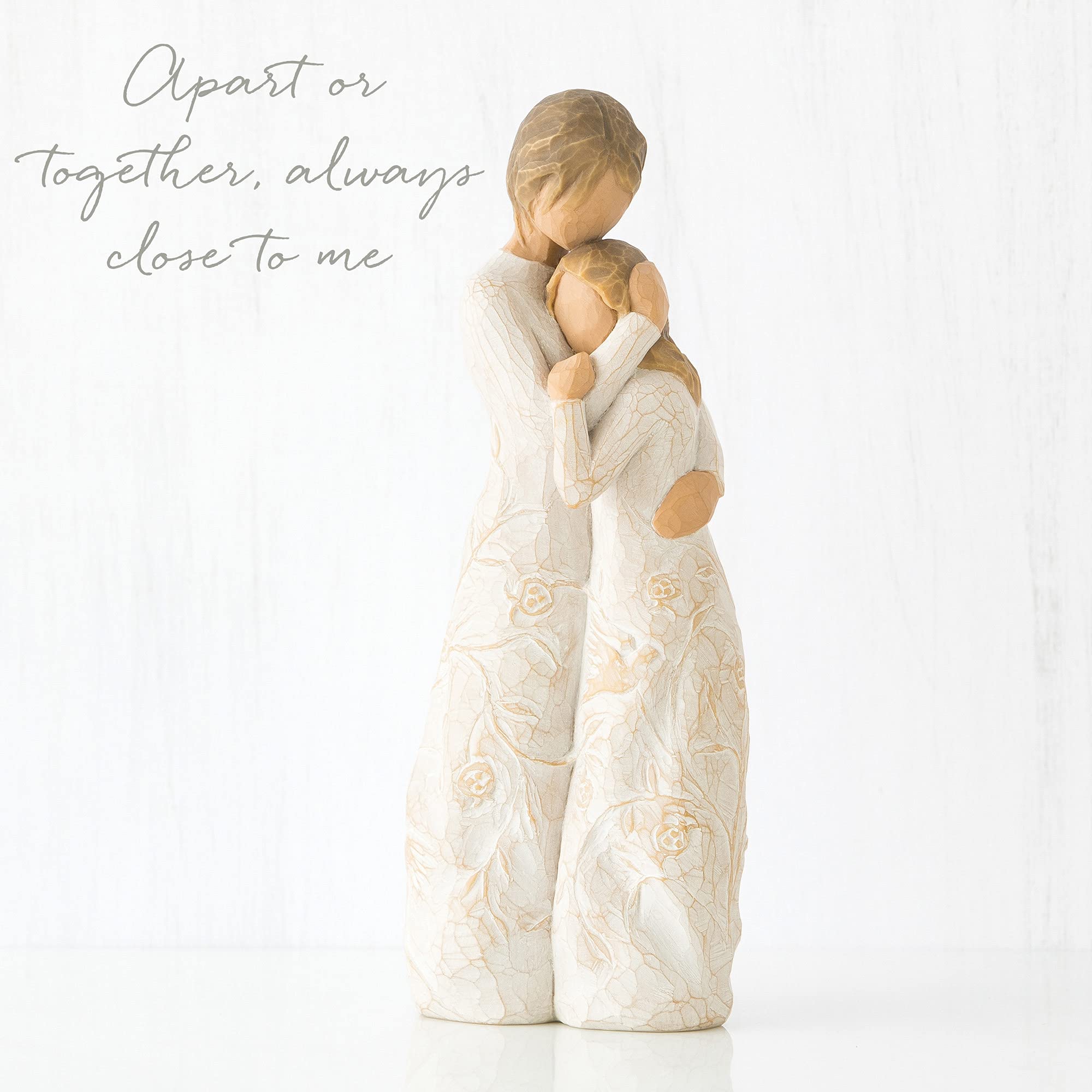 Willow Tree Close to Me Figurine – Hand-Painted Resin Sculpture, 8"