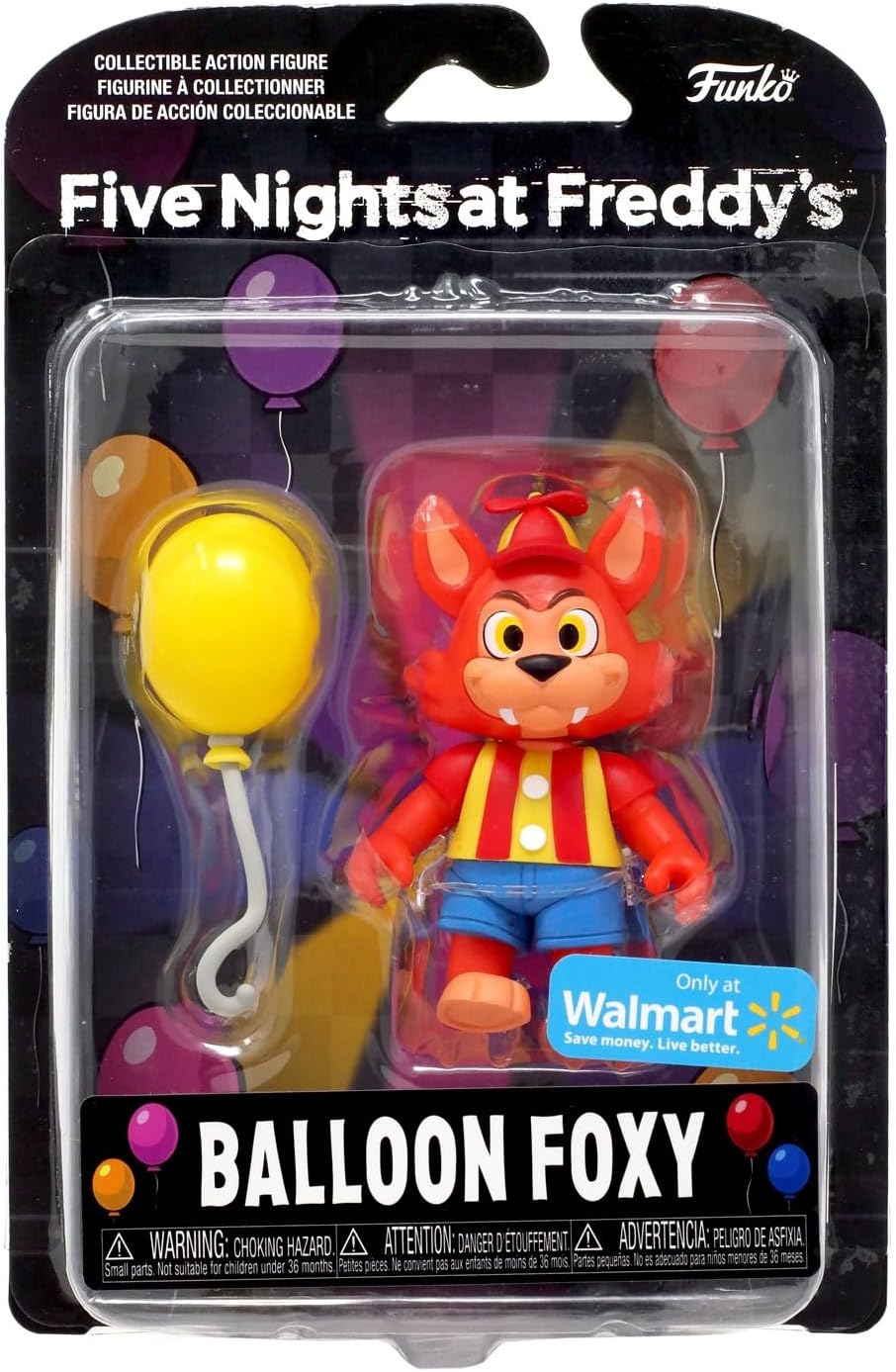Funko Five Nights At Freddy's Balloon Foxy Vinyl Action Figure Toy