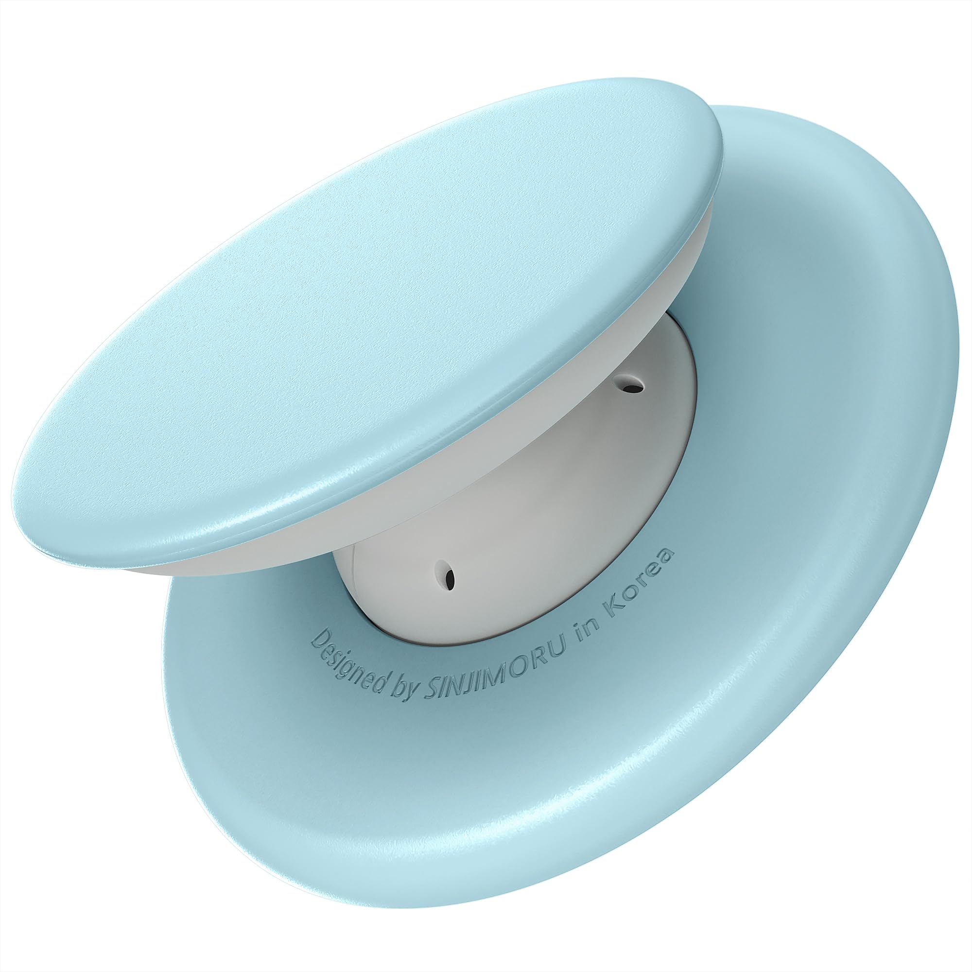 Sinjimoru MagSafe Phone Grip – Soft Silicone Magnetic Holder, Blue