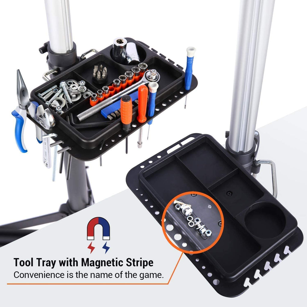 Sportneer Bike Repair Stand – Foldable Height Adjustable Workstand