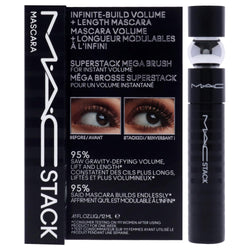 MAC Stack Mascara – Superstack Macro Brush for Volume & Length, 0.41 oz