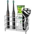 Urbanstrive 304 Stainless Steel Toothbrush Holder - Rust-Proof Silver