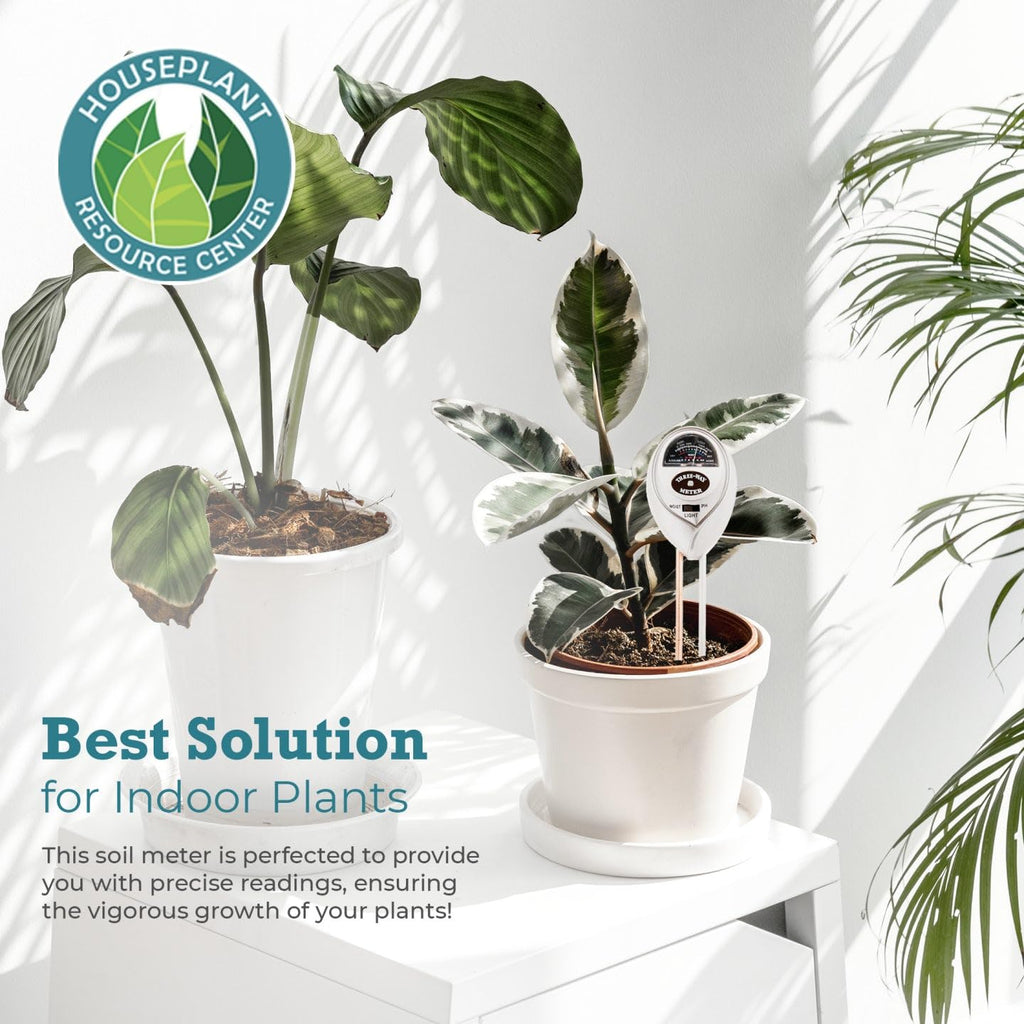 Houseplant Resource Center 3-in-1 Soil Moisture, Light & pH Meter