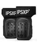 IPSXP Professional Gel Knee Pads for Construction & Gardening – Black