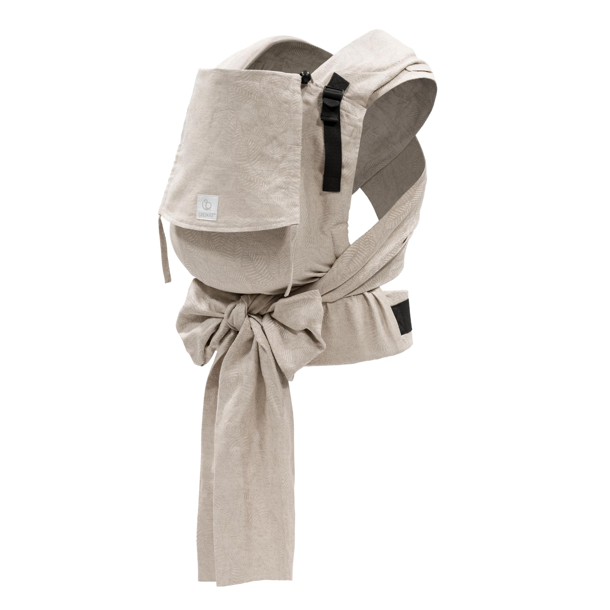 Stokke Limas Carrier Plus – Half-Buckle Baby Carrier, Floral Beige