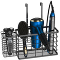Agotglmi Hair Tool Organizer – 3-Slot Stainless Steel Cabinet Door Holder