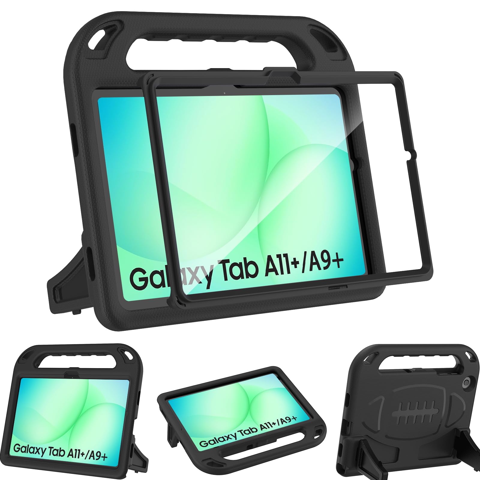 TOPWANT Kids Case for Samsung Galaxy Tab A11+ & A9+ | Shockproof Stand