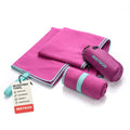 Meteor Microfibre Travel Towel – Quick-Dry Compact Gym Towel, Violet