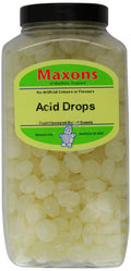 Maxons Acid Drops - Traditional Boiled Sweets Bulk Jar - 3.4kg