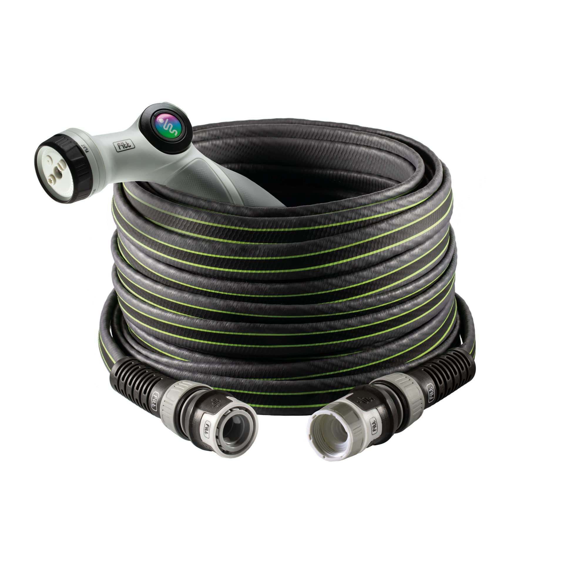 FITT Force 5/8" 40m Garden Water Hose | Lightweight Kink-Free Irrigation