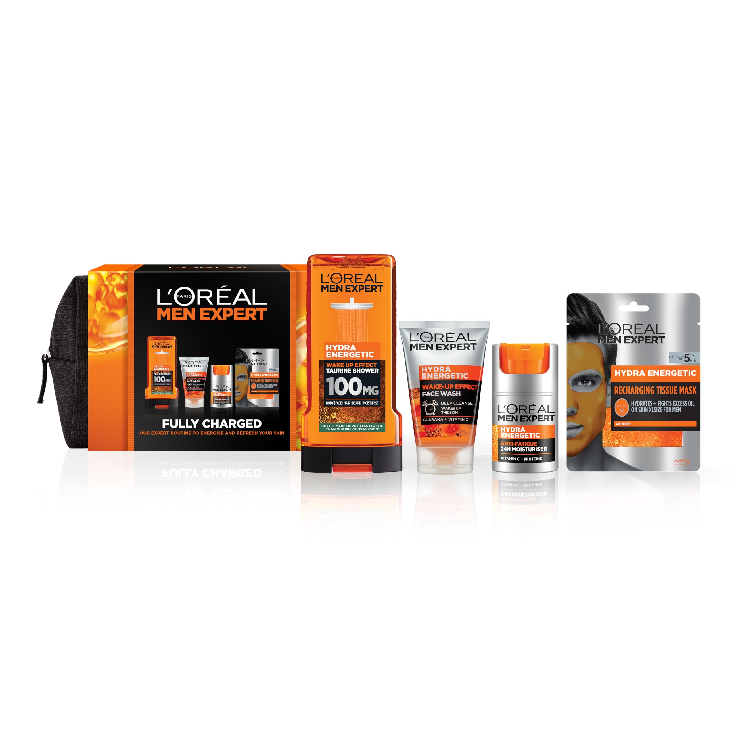 L'Oréal Paris Men Expert Hydra Energetic 4-Step Skincare Gift Set