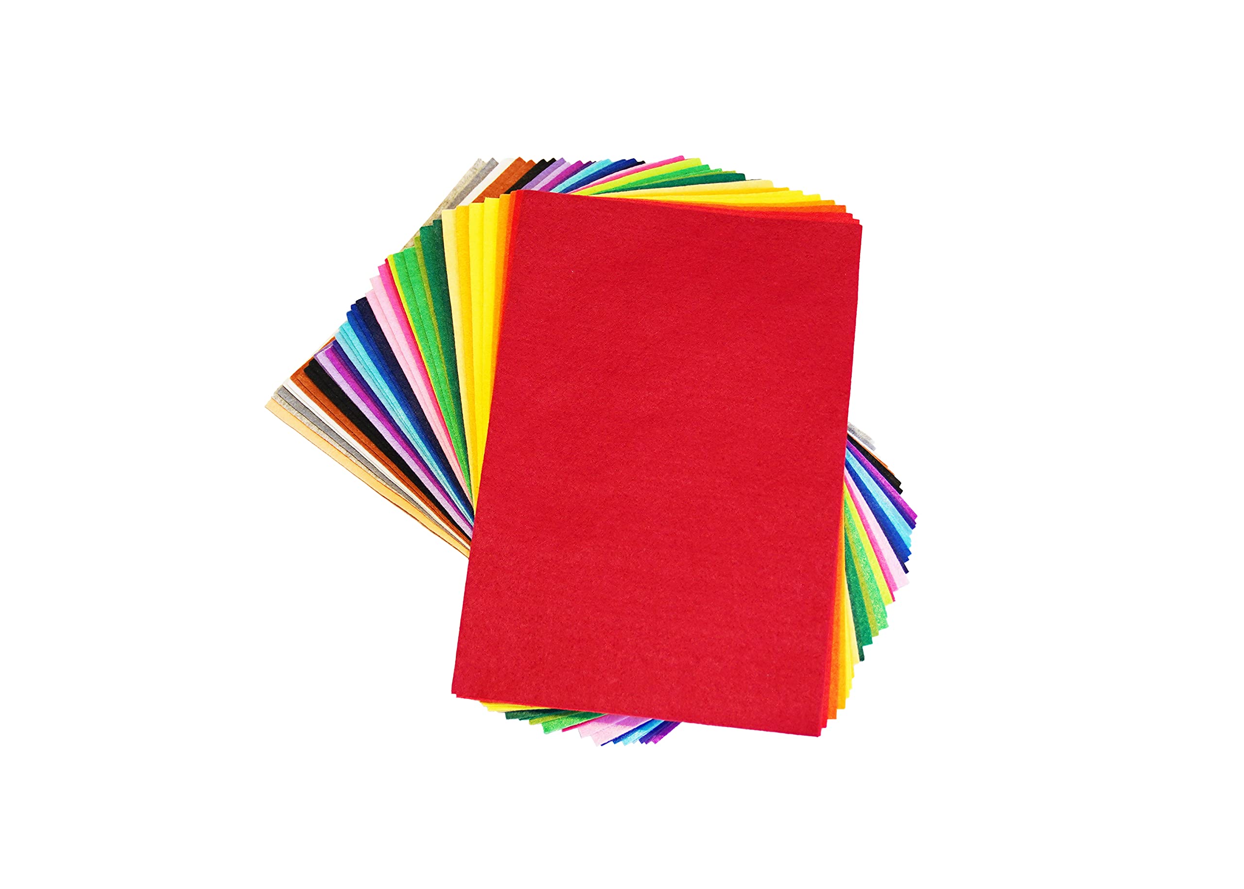 40pcs A4 Felt Fabric Sheets – 32 Assorted Colours for DIY Crafts