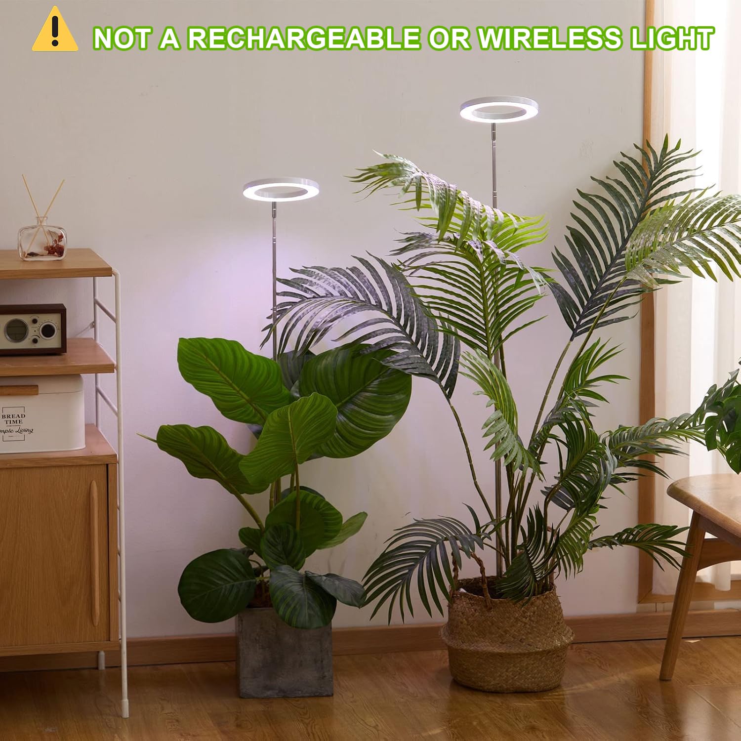 Jolof Store LED Grow Light | Full Spectrum Height Adjustable Plant Lamp