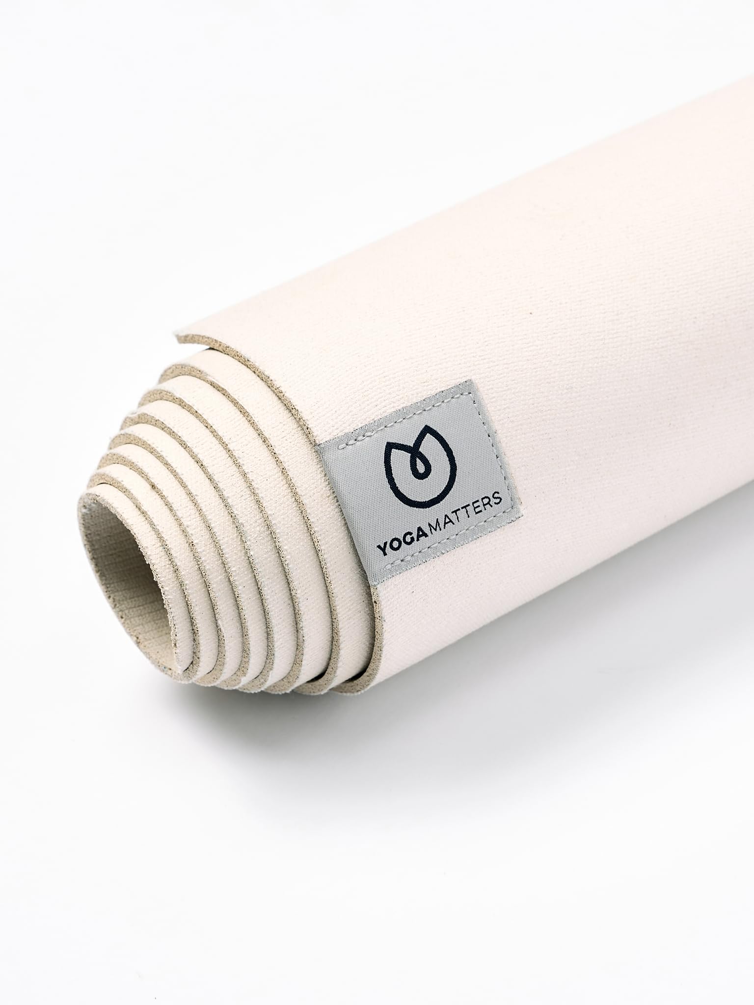 Yogamatters Eco Rise 3mm Yoga Mat – Natural Tree Rubber Non-Slip