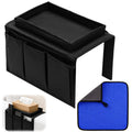 Kdkoeo Sofa Arm Tray, Armchair Tray With rag - image 1