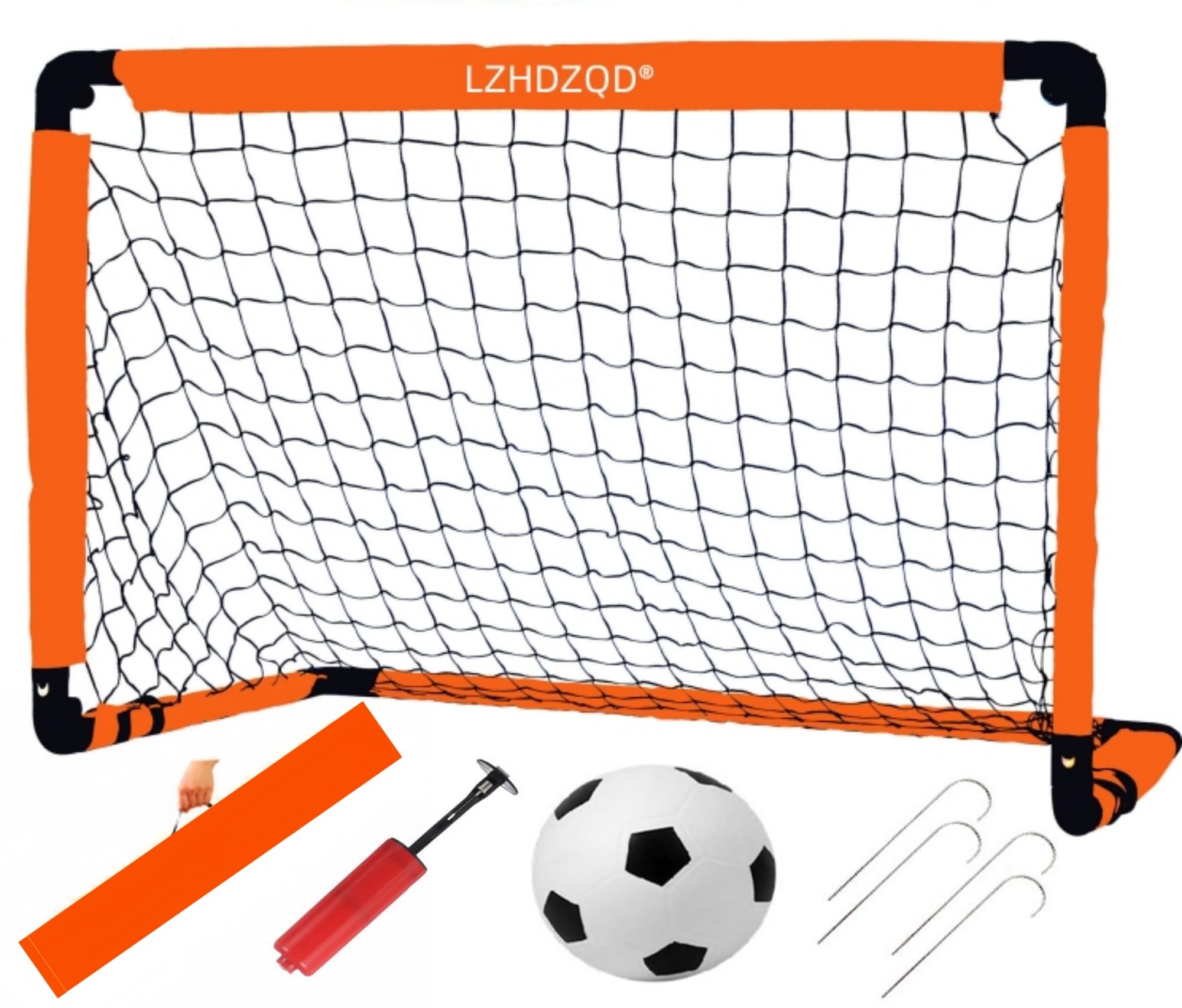 LZHDZQD Kids Football Goal Set – Portable Indoor & Outdoor Soccer Net