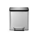 EKO Ecocasa 30L Recycling Bin – Stainless Steel Dual Pedal Kitchen Bin