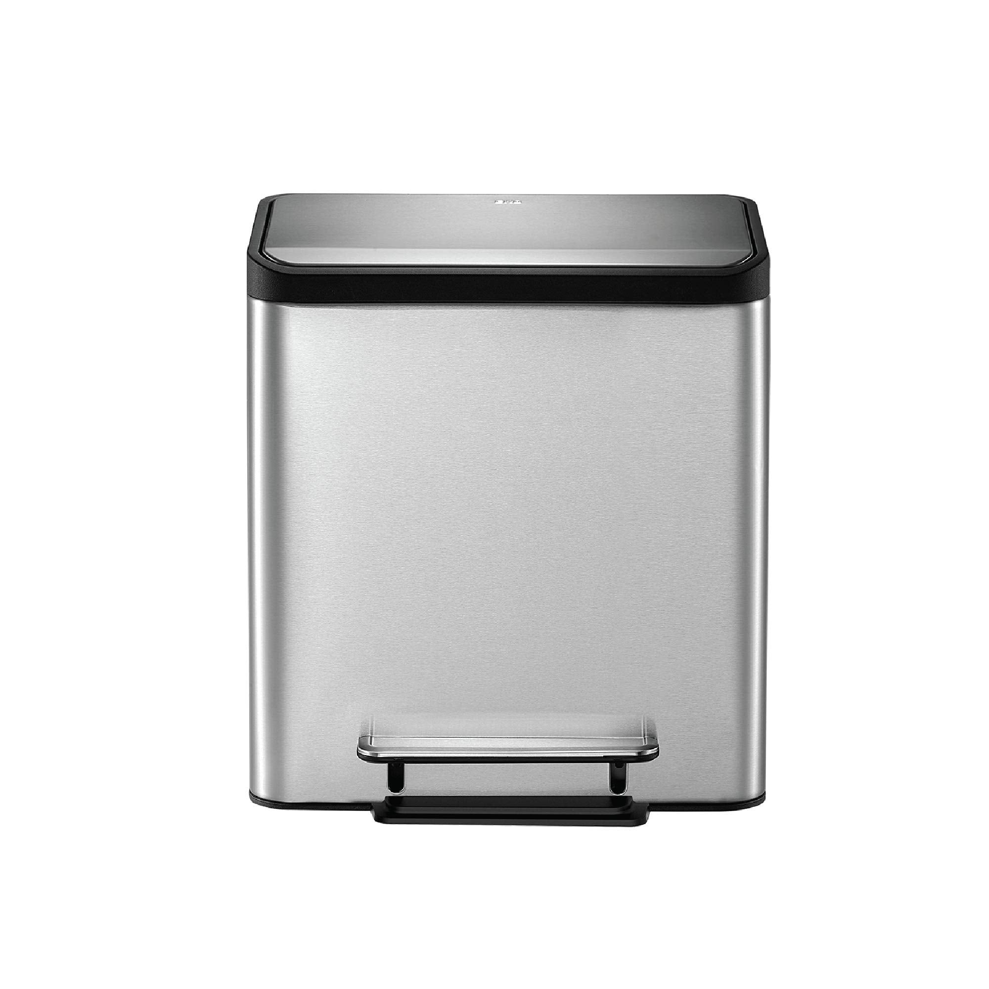 EKO Ecocasa 30L Recycling Bin – Stainless Steel Dual Pedal Kitchen Bin
