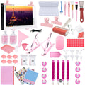 Lenxnmy 158pcs Diamond Painting Tool Set with A4 Light Pad & Sealer
