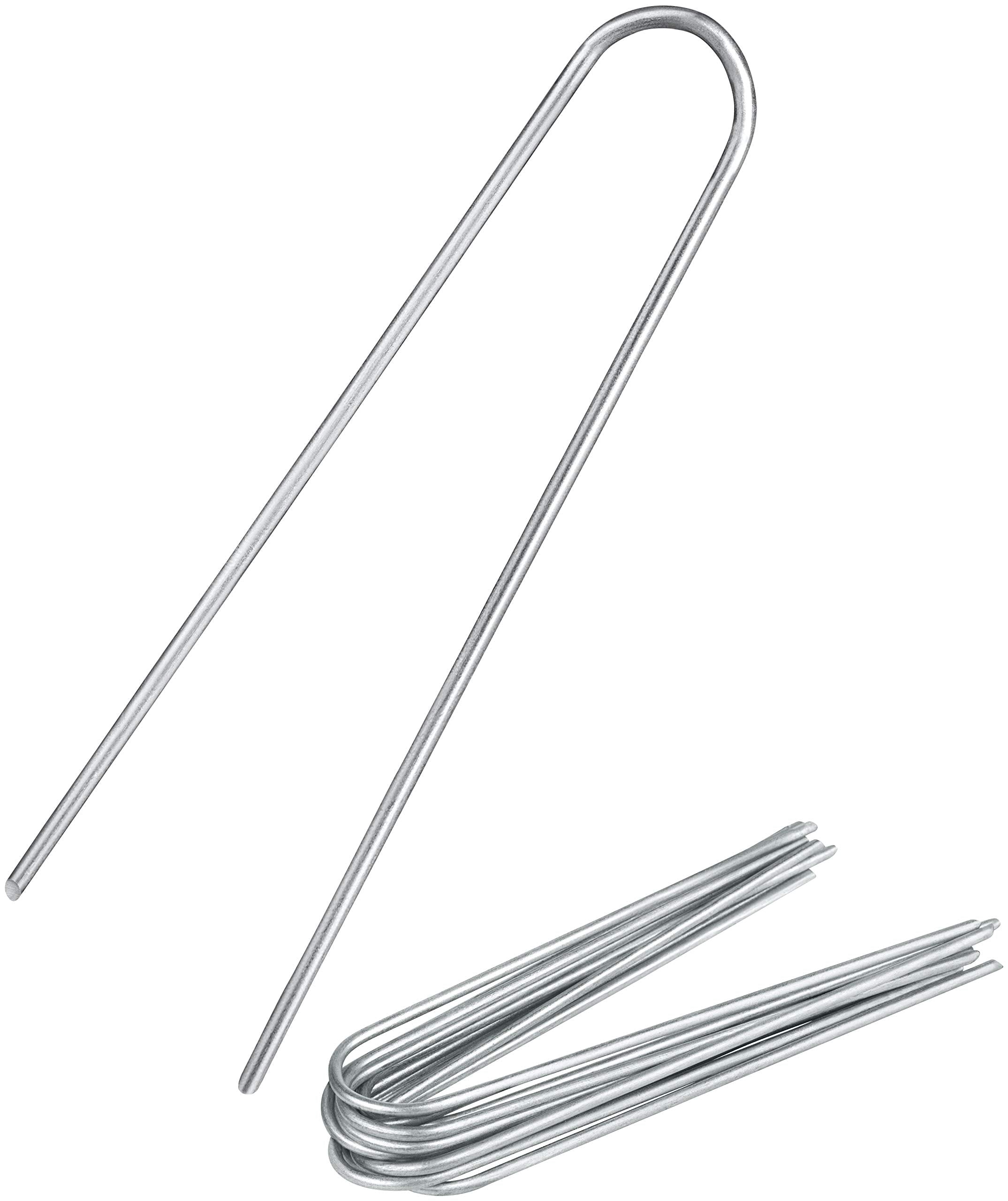 250x Anti-Rost Ground Anchor – Galvanised Steel Garden Nails