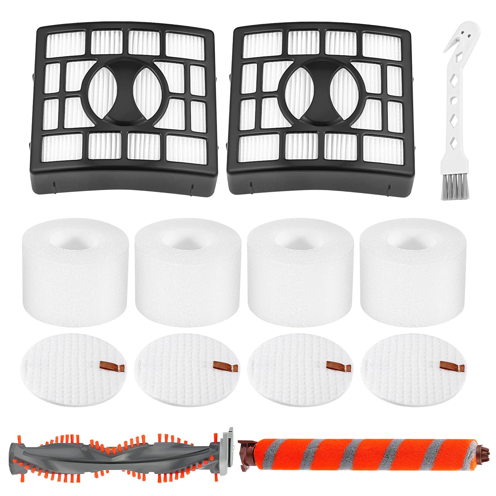 Replacement Brush Roller & HEPA Filter Kit for Shark DuoClean NV800