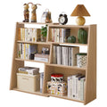 Aibiju Wooden Extendable Shelf Bookcase, 3-Tier Storage Organizer Bookshelf，Standing Shelf, Cube Shelf, for Living Room, Home Office, Dinning Room - image 1
