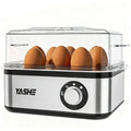 YASHE Rapid Egg Cooker – 8 Egg Capacity Stainless Steel Boiler