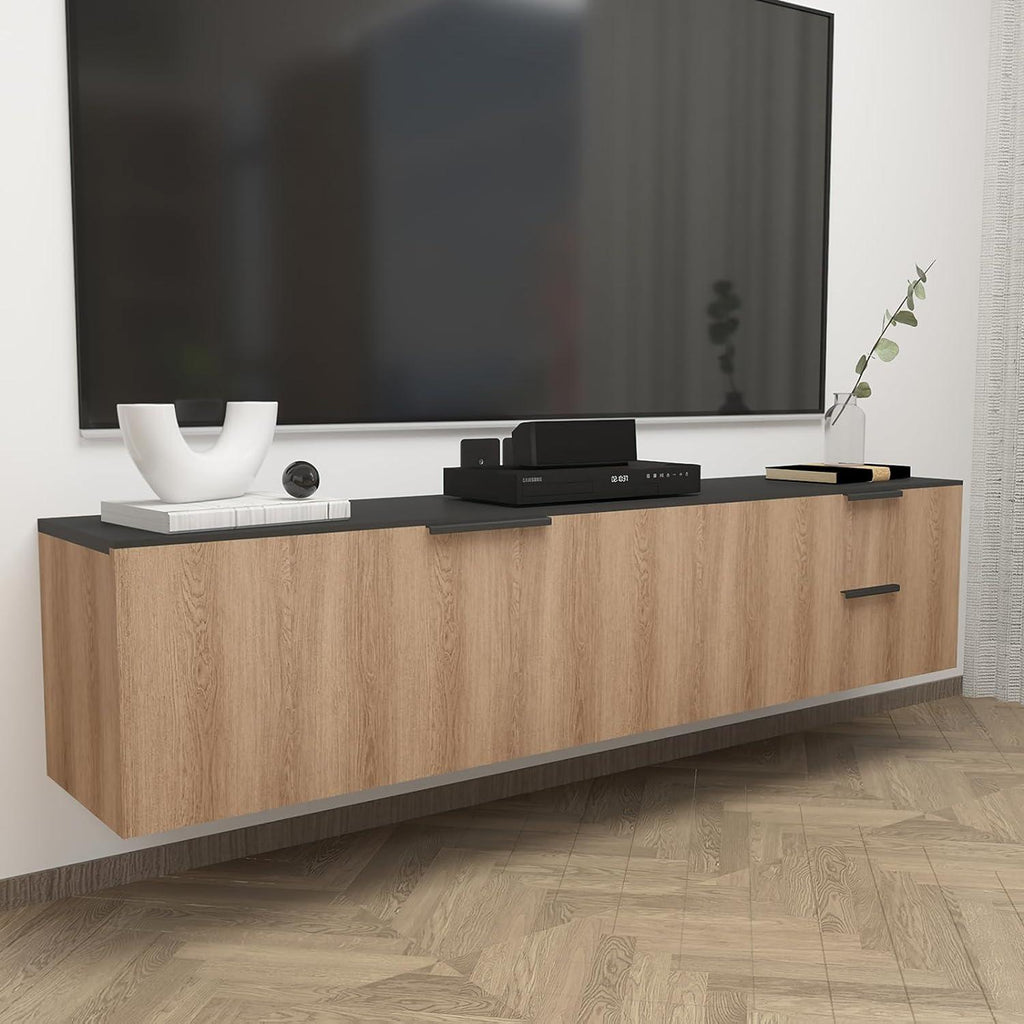 TOTIO Walnut Wood Effect Wallpaper – Matte Peel and Stick Vinyl 31.5x157in