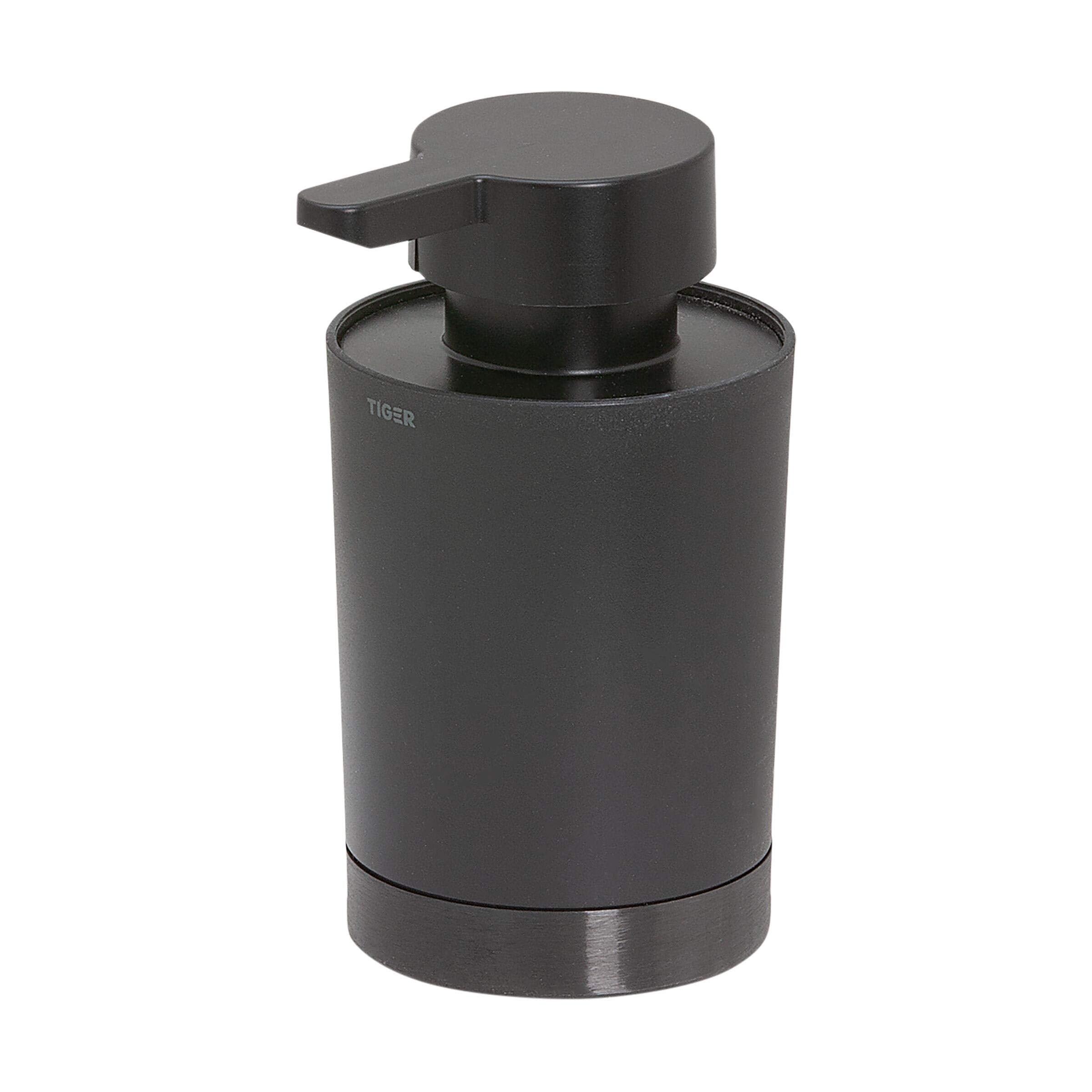 Tiger Tune Freestanding Soap Dispenser - Brushed Black Stainless Steel