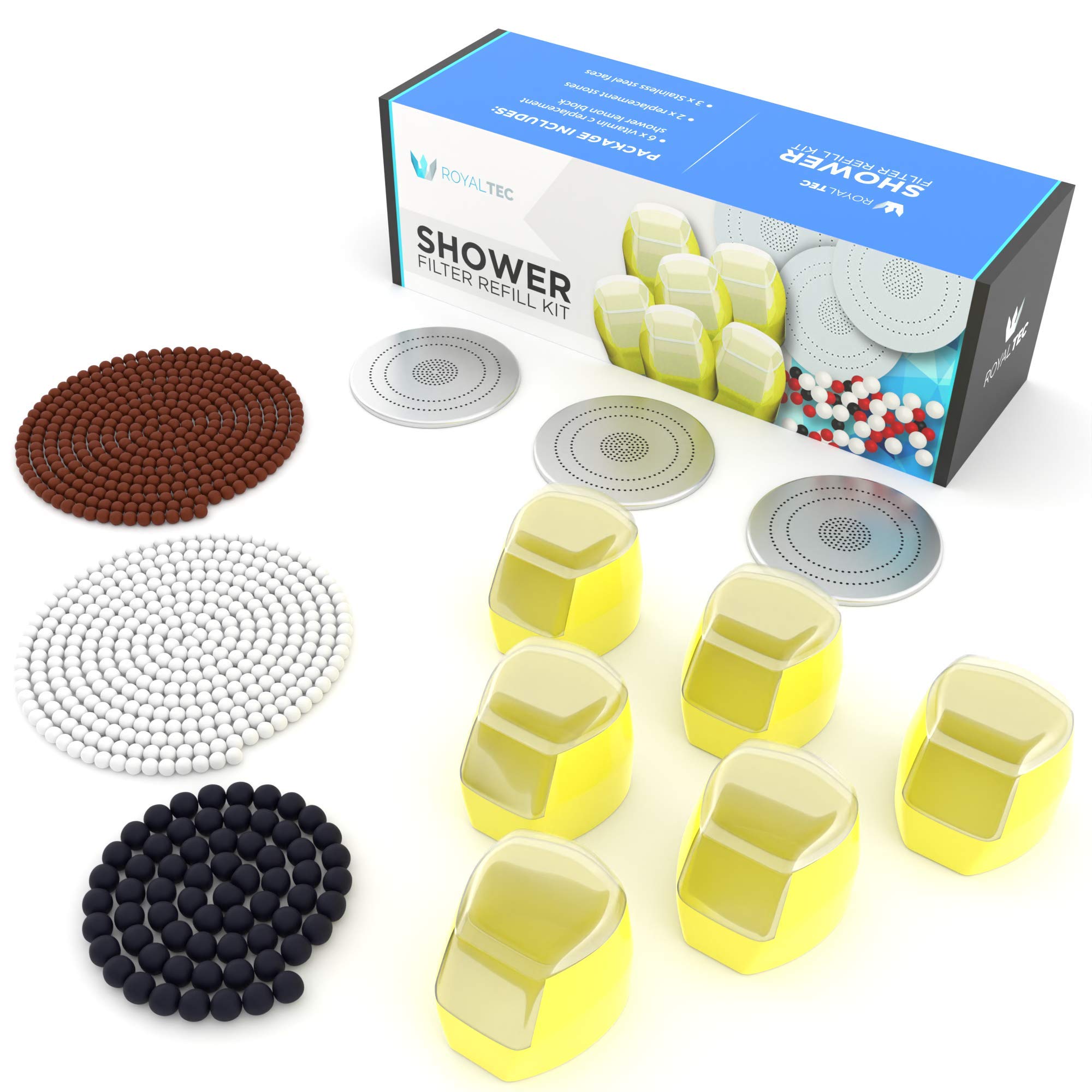 Vitamin C Shower Head Refill Pack - 6 Filter Blocks