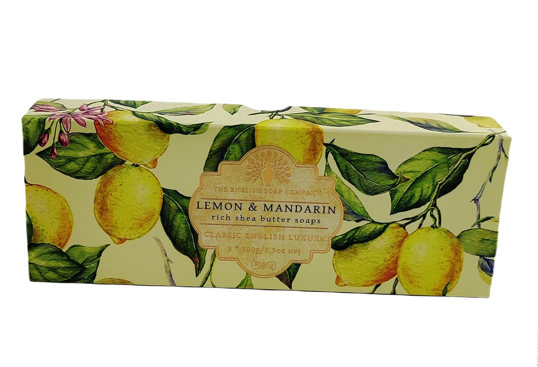 Lemon & Mandarin Triple-Milled Shea Butter Soap Gift Set