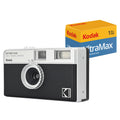 Kodak Ektar H35 Half Frame 35mm Film Camera - Black Bundle with Film