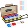 Kiorafoto SD Card Holder Case - 36 Pack Water-Resistant Storage Box