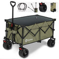 Sekey 200L Folding Festival Trolley | Heavy-Duty All-Terrain Beach Wagon