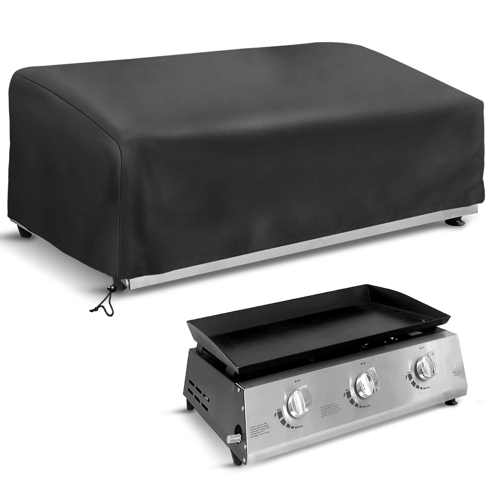 SCHLEUDER Plancha Grill Cover – 600D Oxford Waterproof Barbecue Cover