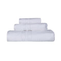 Jolof Store 6-Piece Cotton Bathroom Towel Set - White Spa Quality
