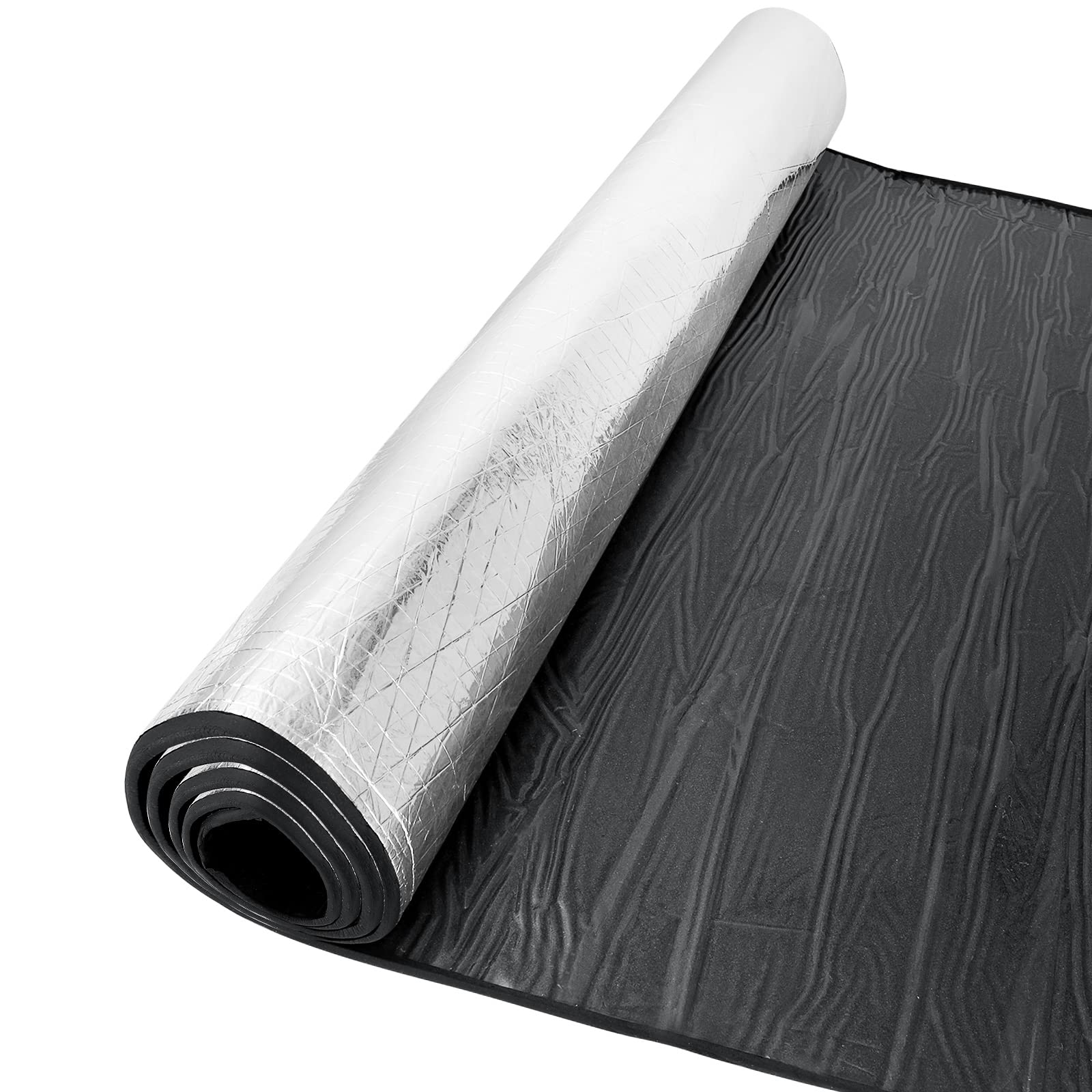 FWEEK 10M x 32CM Self Adhesive Reflective Aluminium Foam Insulation Roll