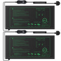 Mojimdo 50W Seedling Heat Mat with Thermostat | Waterproof PVC - 2 Pack