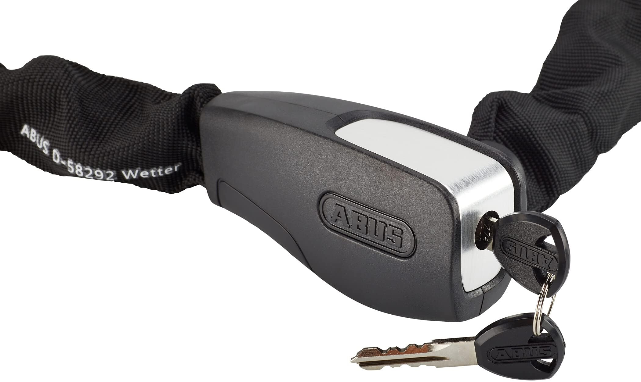 ABUS Steel-O-Chain 8807K Bicycle Lock – 7mm Hardened Steel Chain