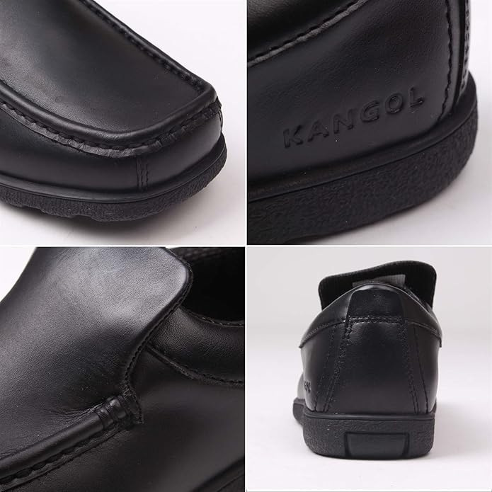 Kangol Waltham Men's Leather Slip-On Formal School Shoes – UK 5
