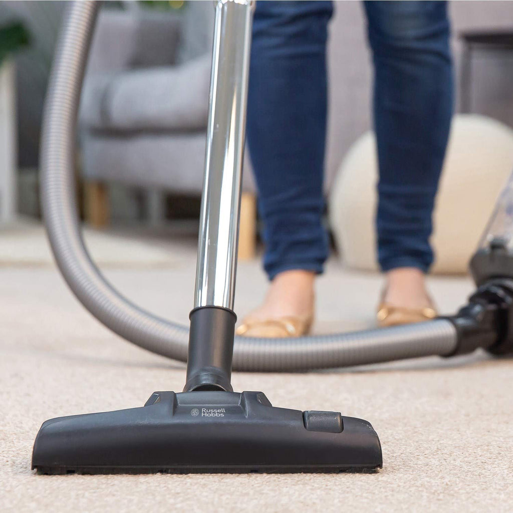 Russell Hobbs Atlas2 Pet Cylinder Vacuum Cleaner | 700W 2.5L Grey