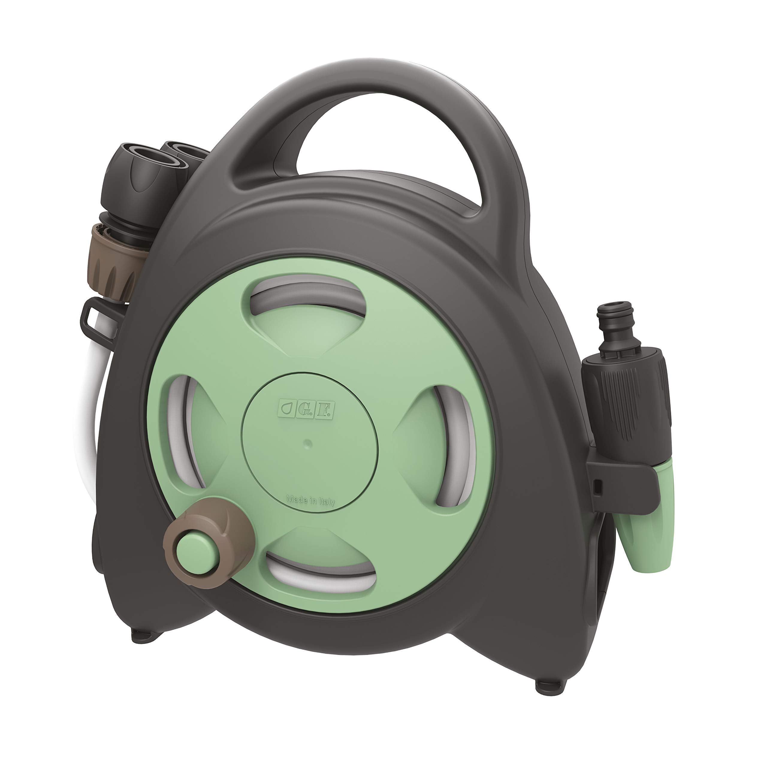 GF Garden Aquabag RECO Mini Hose Reel | 10M Recycled Plastic Kit