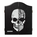 Winmau Deluxe Dartboard Cabinet | Skull Design Wall Mounted Case