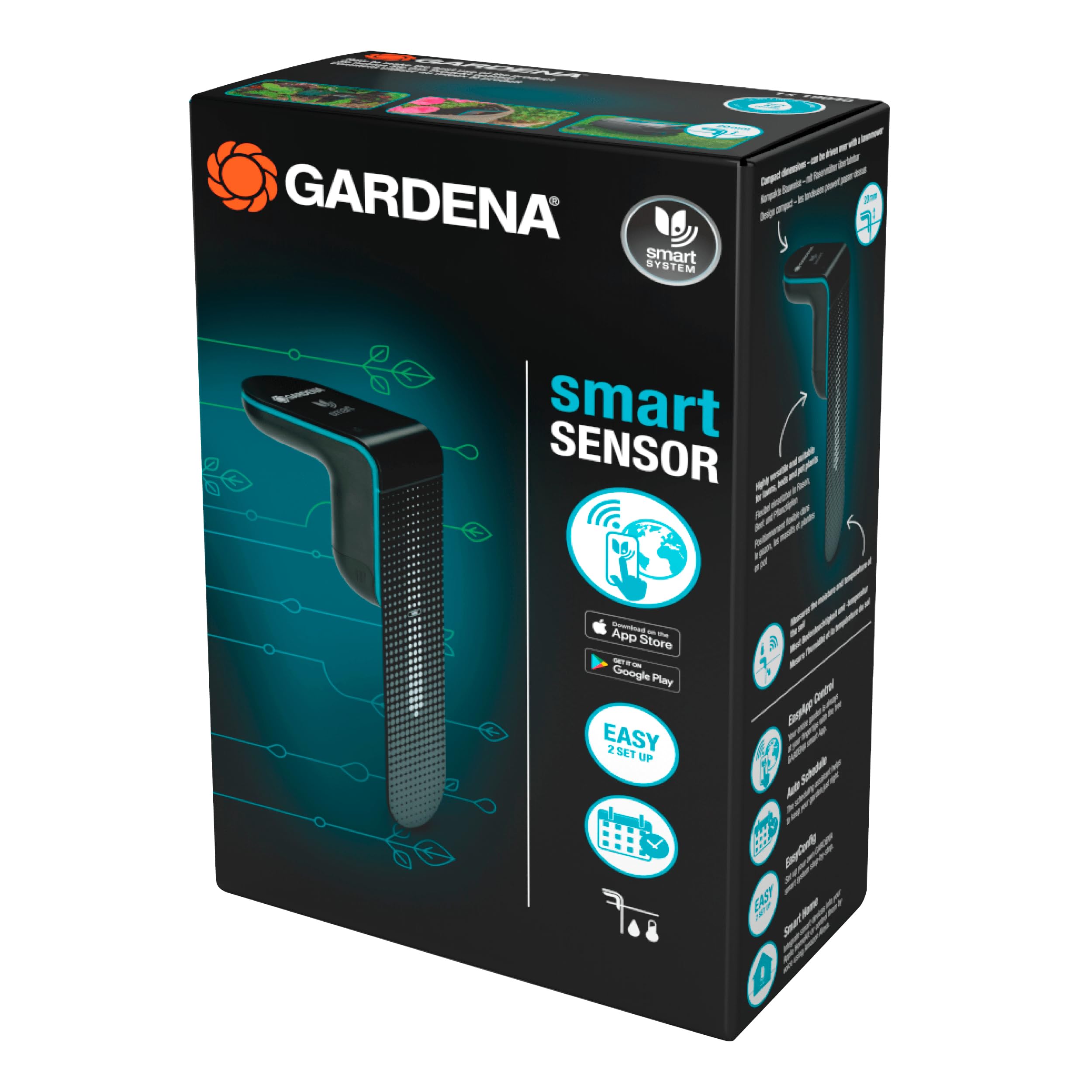 Gardena Smart Sensor – Intelligent Soil Moisture and Temperature Meter