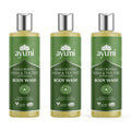 Ayumi Neem & Tea Tree Body Wash for Oily Skin and Acne – 3x250ml