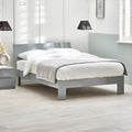 Julian Bowen Manhattan Grey High Gloss Double Bed – 135cm MDF