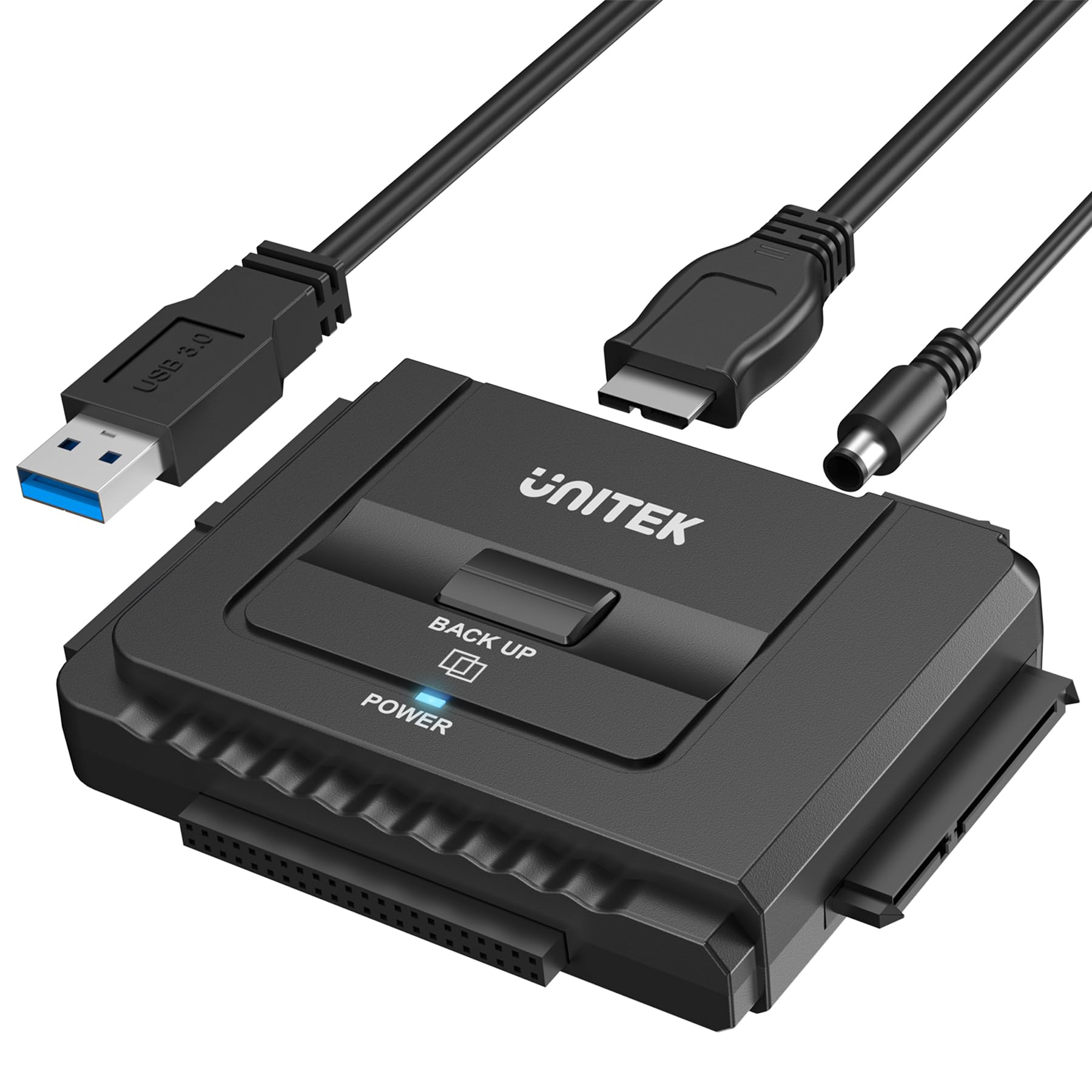 Unitek USB 3.0 to IDE SATA Hard Drive Adapter for 2.5/3.5 HDD SSD