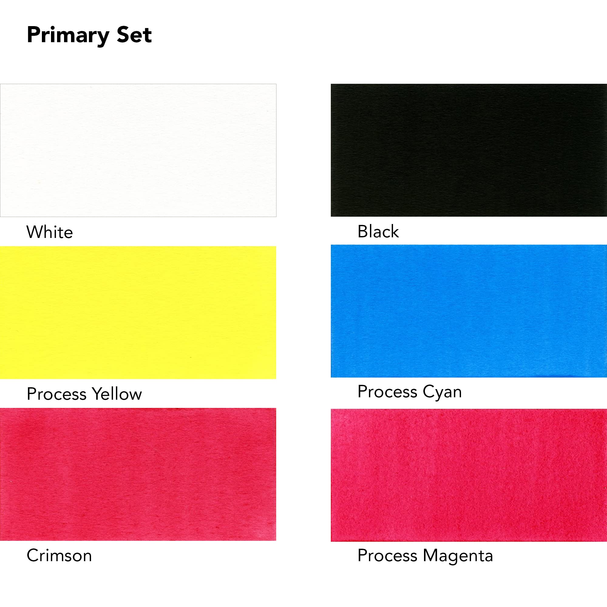 Daler-Rowney FW Acrylic Ink Primary Set | 6 x 29.5ml & Mixed Media Marker